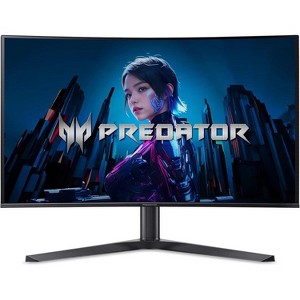 Acer Predator 27" WQHD OLED 240Hz 0.01ms FreeSync Premium Gaming Monitor HDMI/DP – Black – Manufacturer Refurbished - 1 of 4