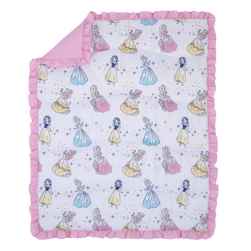 Disney Little Princess Nursery Crib Bedding Set - 6pc, 2 of 8