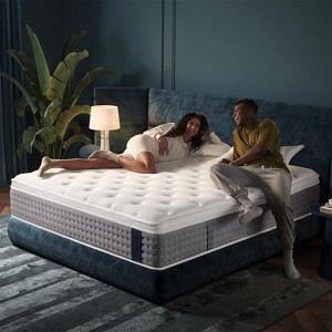 Bonhause 14 Inch,Medium Firm Hybrid with Memory Foam& Individually Wrapped Pocket Coils - 1 of 3