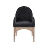 Meridian Furniture,Waldorf Chenille Fabric Dining Chair - 2 of 4
