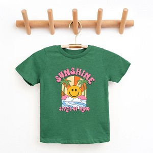 The Juniper Shop Sunshine State Of Mind Smiley Youth Short Sleeve Tee - 1 of 2