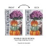 Rustic Fall Greetings Garden Burlap Flag - 3 of 4