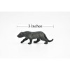 Collectible Wildlife Gifts | Black Panther, Leopard, Jaguar, Plastic Animal Figure, Model,  Animal,  Gift, Toy, 3"   CWG103 B237 - 2 of 4