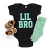 The Juniper Shop Lil Bro Distressed Baby Bodysuit - 2 of 2