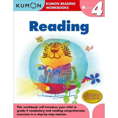 Grade 4 Reading - (Kumon Reading Workbooks) (Paperback)