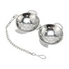 Unique Bargains Tea Infuser Tea Egg Design Infuser Traditional Style Hand Wash Stainless Steel Silver Tone 1Pcs - 4 of 4