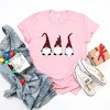 Simply Sage Market Women's Buffalo Check Gnomes Short Sleeve Graphic Tee - 3 of 4