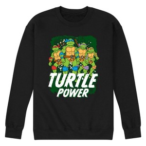 Men's - Teenage Mutant Ninja Turtles - Turtle Power Graphic Fleece Sweatshirt - 1 of 4