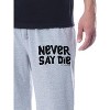 The Goonies Mens' Movie Skull Map Never Say Die Jogger Sleep Pajama Set Multicolored - 3 of 3