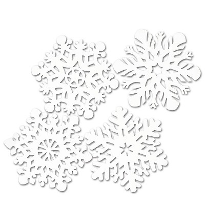 Beistle 14" - 14 1/2" Snowflake Cutouts 12/Pack 22934