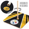 NFL Pittsburgh Steelers Horseshoe Bag Toss Game Set - 4 of 4
