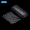 Unique Bargains Wedding Decoration Organza Ribbon Chair Sashes Bows 25 Pcs Black - 3 of 4