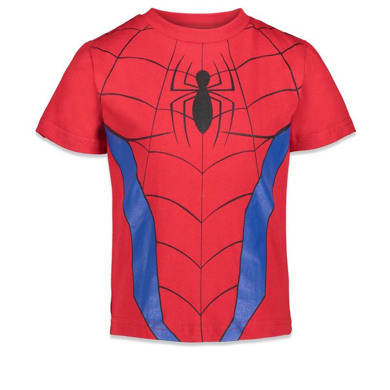 Marvel Spider-Man 3 Pack T-Shirts Little Kid to Big Kid, 3 of 10