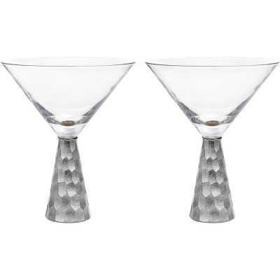 Stainless Steel Martini Glasses Metal Martini Glasses Outdoor Martini  Glasses With Stem For Holiday Wedding 1pc
