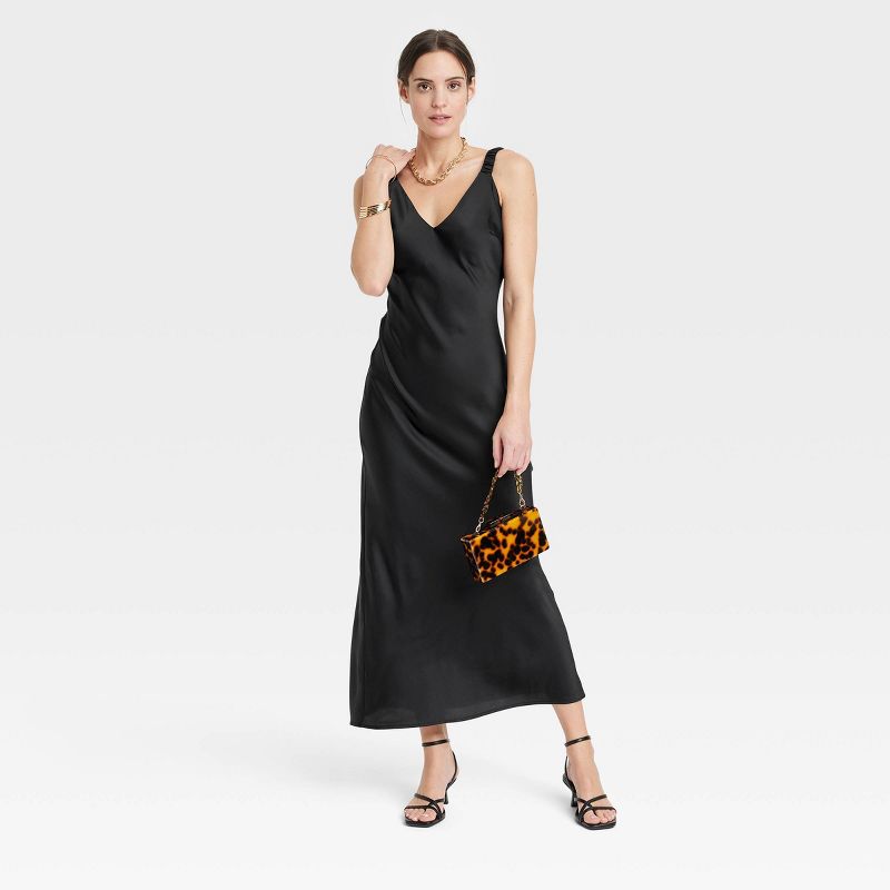 Women's Midi Perfect Slip Dress - A New Day™, 4 of 8