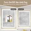 ChicFurnit Bathroom Vanity Mirrors Rectangle Frame Wall Mirror Anti Fog Mirror Decorative Wall Mirrors for Bathroom, Gold, 24"*0.16"*32" - 3 of 4