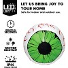 Joyfy 2 Packs Halloween Inflatables Outdoor Decorations, 3 FT Huge Eyeballs Inflatable for Halloween Party Indoor Outdoor Garden Lawn Yard Decoration - 3 of 4