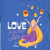 Girls' - Disney Princess - Love is in the Air Short Sleeve Graphic T-Shirt - 2 of 4