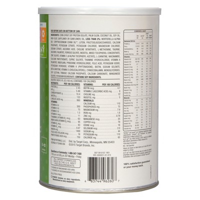 soy formula target