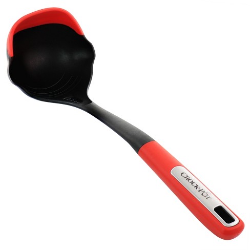 ladle, silicone red - Whisk