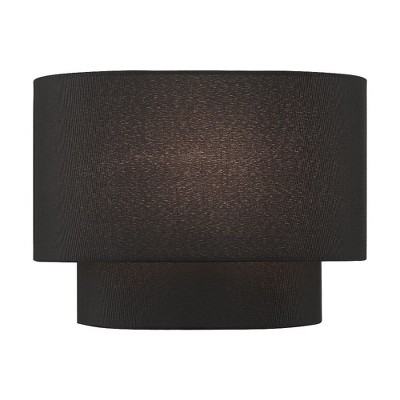 Livex Lighting Bainbridge 1 - Light Wall Light in  Black
