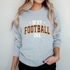 Simply Sage Market Women's Graphic Sweatshirt In My Football Era - Maroon - 2 of 4