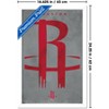 Trends International NBA Houston Rockets - Logo 25 Framed Wall Poster Prints - 3 of 4