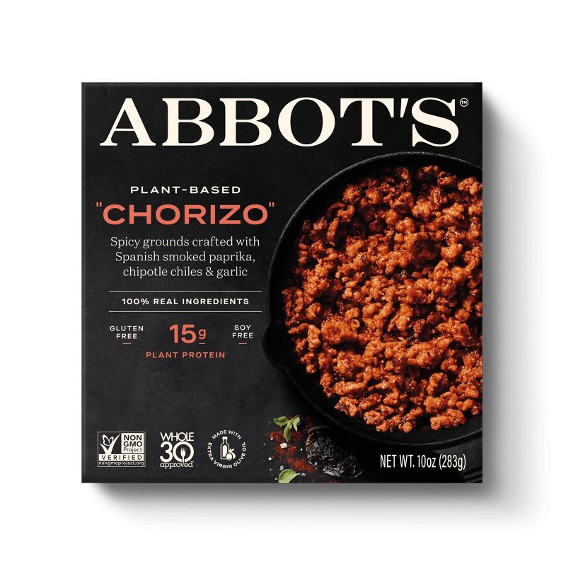 Abbot&#39;s Plant Based Vegan Chorizo - 10oz, 1 of 8
