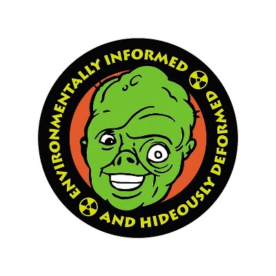 Trick or Treat Studios Adult The Toxic Crusader Environmentally Informed Enamel Painted Lapel Pin - Green