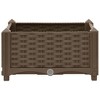vidaXL Raised Bed 15.7"x15.7"x9.1" Polypropylene - 4 of 4