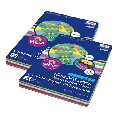 Teacher Created Resources 12 X 12 Construction Paper Assorted Colors  80/pack (tcr5159) : Target