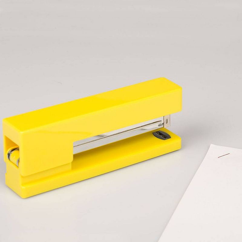 JAM Paper Modern Desk Stapler - Yellow, 6 of 7