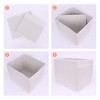 Unique Bargains Shelves Closet Fabric Storage Bin for Organizing Clothes Books 1 Pc - 3 of 4