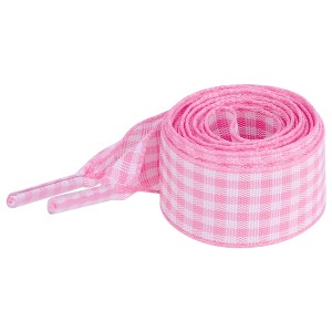 INSPIRE CHIC Polyester Fashion Shoelace 0.6 Inch 2 Pairs - 1 of 4