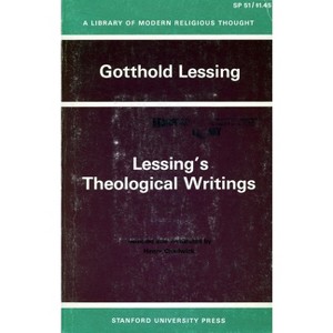 Lessing's Theological Writings - (Library of Modern Religious Thought) by  Gotthold Lessing (Paperback) - 1 of 1
