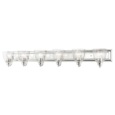 Livex Lighting Birmingham 6 - Light Vanity in  Polished Chrome