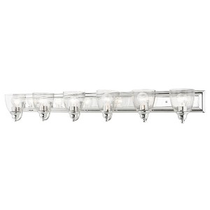 Livex Lighting Birmingham 6 - Light Vanity in  Polished Chrome - 1 of 1