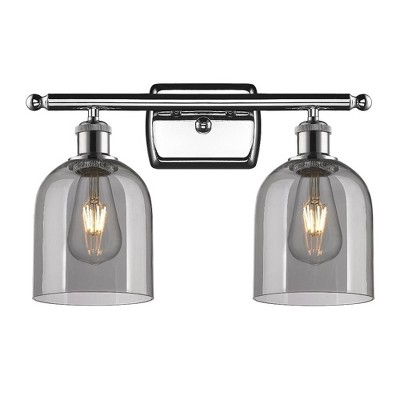Bella - 2 Light Bath Vanity In Industrial Style-10.5 Inches Tall and 15.5 Inches Wide