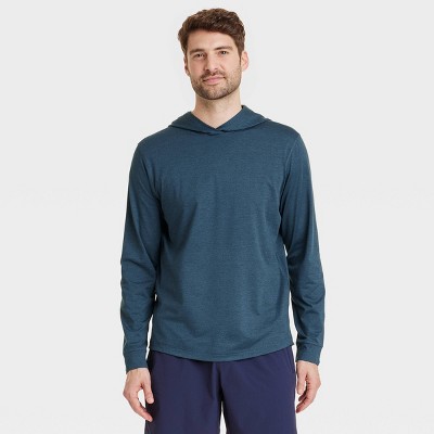 Men's Soft Stretch Hooded Long Sleeve Top - All In Motion™
