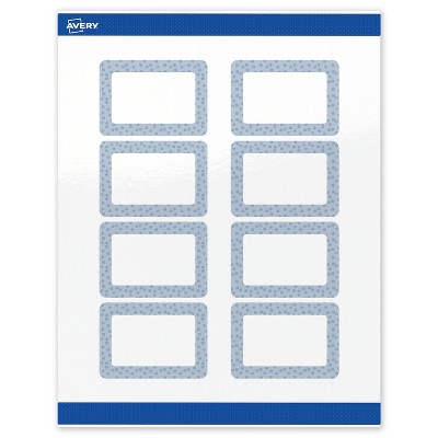 Avery Rectangle Shipping Labels, Polka Dots Design, 2" x 3", 80ct