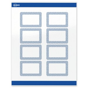 Avery Rectangle Shipping Labels, Polka Dots Design, 2" x 3", 80ct - 1 of 4
