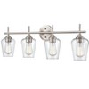 Millennium Lighting Ashford 4 - Light Vanity in  Brushed Nickel - 3 of 4