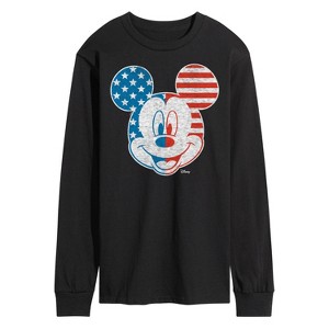 Men's - Disney - Americana Long Sleeve Graphic T-Shirt - 1 of 3