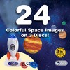 Playful Minds Rocket Projector Night Light – 2-in-1, 24 Space Images 3+ - 3 of 4