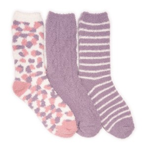 MUK LUKS Women's Cozy Crew Sock 3 Pack - 1 of 3