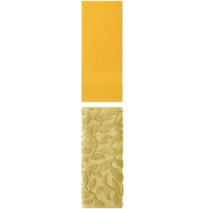 REGALWOVEN Geometry Pattern Cotton Decorative Hand Towels 13" x 30"/14" x 30" 2 Packs - 1 of 4