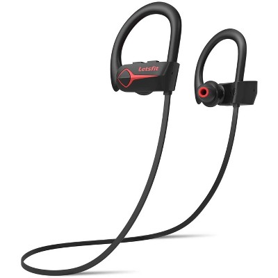 Letsfit Bluetooth Headphones IPX7 Waterproof Wireless Earbuds - U8L - Black