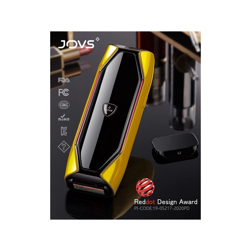JOVS X Hair Removal and Skin Care Device with Completely Painless IPL Hair Removal, Skin Rejuvenation, and Ionpenetration, 5 of 8