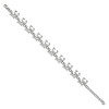 Black Bow Jewelry Stainless Steel MLB Kansas City Royals Link Bracelet, 7.25 to 8.75 In - image 3 of 4