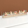 Angel Sar Christmas Advent Calendar with 24 Drawers, LED Light-Up Village Display for Mantel or Shelf, Multilayer Board Holiday Countdown Decor - 3 of 4